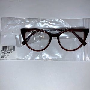 Warby Parker haley russet red